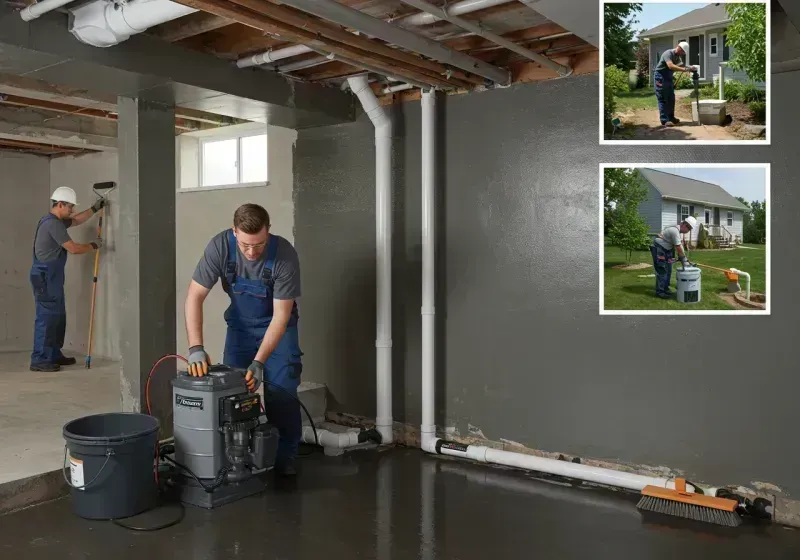 Basement Waterproofing and Flood Prevention process in Lumber City, GA